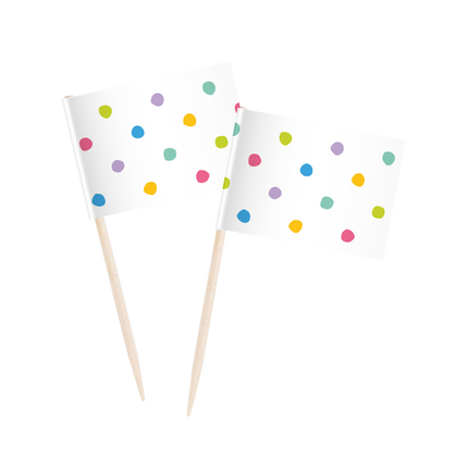 Bastoncini da cocktail - Party Dots