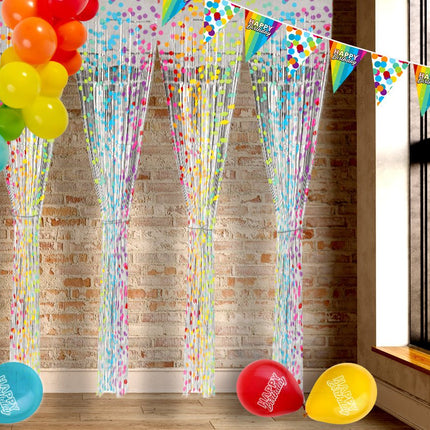 Confetti Deurgordijn Folie 2m van Folat koop je bij Partywinkel