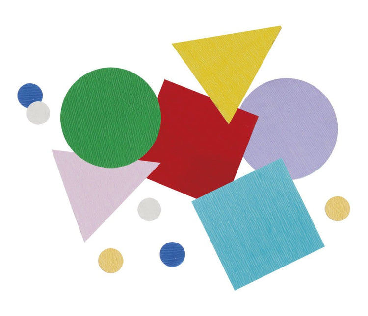 Confetti Geometrisch Gekleurd van Unique koop je bij Partywinkel