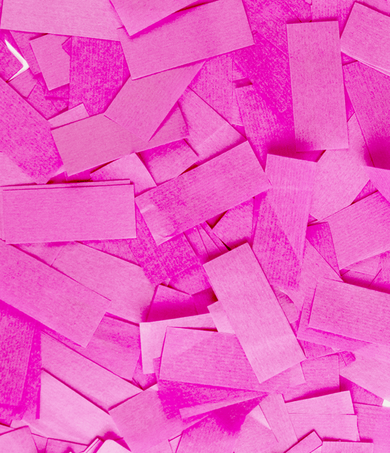 Confetti kanon 40 cm - Gender reveal meisje papier van Paper Dreams koop je bij Partywinkel