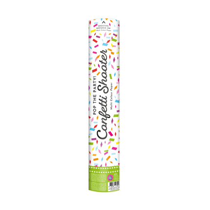 Confetti kanon 40 cm - Meerkleurig papier van Paper Dreams koop je bij Partywinkel