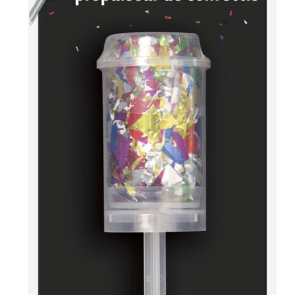 Confetti Kanon Gekleurd 13cm van Unique koop je bij Partywinkel