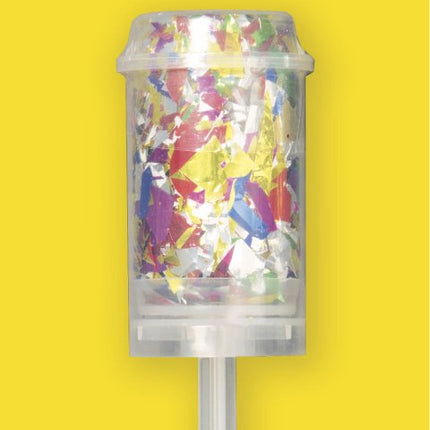 Confetti Kanon Gekleurd 13cm van Unique koop je bij Partywinkel