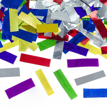 Confetti Kanon Gekleurde Mix 40cm van Partydeco koop je bij Partywinkel