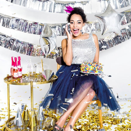 Confetti Kanon Goud 80cm van Partydeco koop je bij Partywinkel