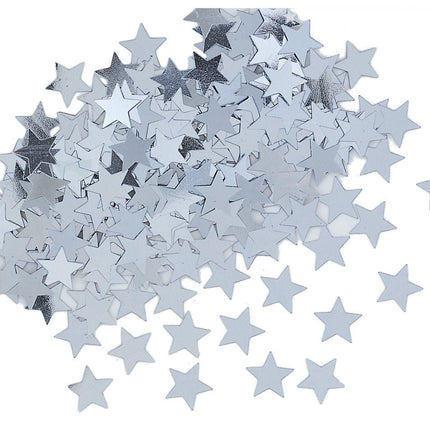 Confetti Sterren Zilver 10,2cm van Unique koop je bij Partywinkel