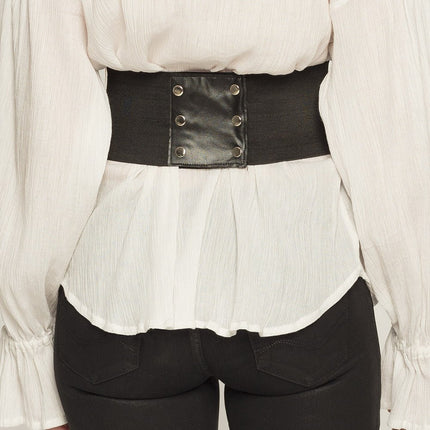 Corset Dames Zwart M/L van Boland koop je bij Partywinkel