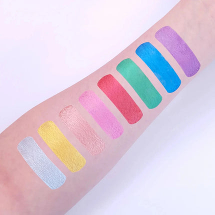 Cosmic Moon Metallic Face Paint Silver 12ml van Moon Creations koop je bij Partywinkel
