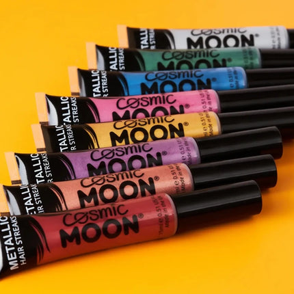 Cosmic Moon Metallic Hair Streaks Pink 15ml van Moon Creations koop je bij Partywinkel