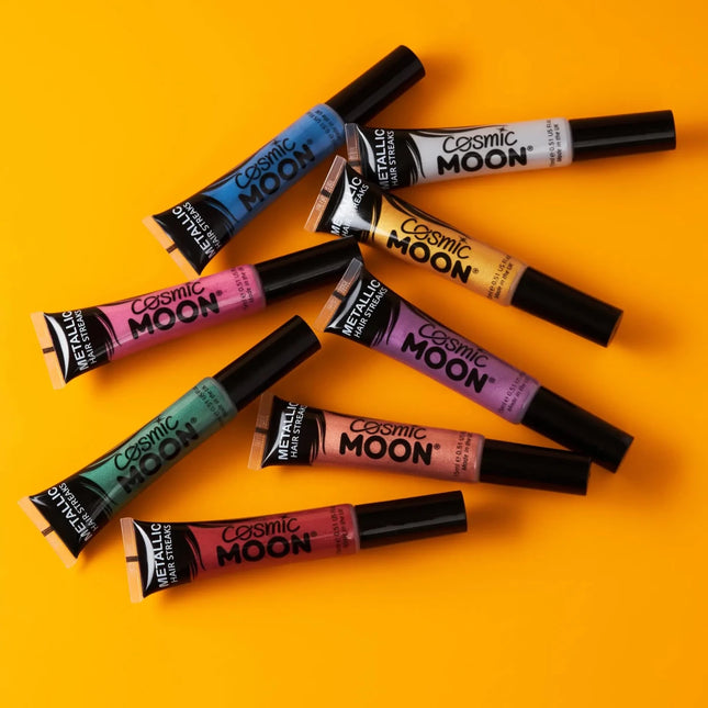Cosmic Moon Metallic Hair Streaks Purple 15ml van Moon Creations koop je bij Partywinkel