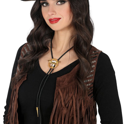 Cowboy Hoed Bruin Beige Luipaard van Fiestas Guirca koop je bij Partywinkel