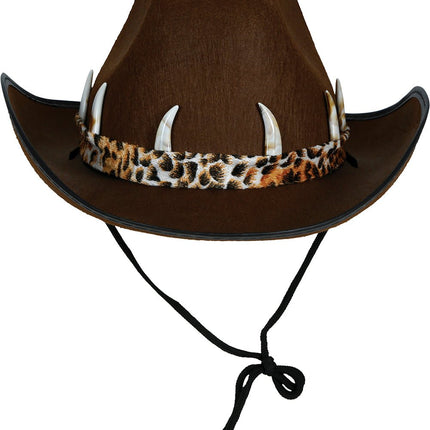 Cowboy Hoed Bruin Vilt van Fiestas Guirca koop je bij Partywinkel