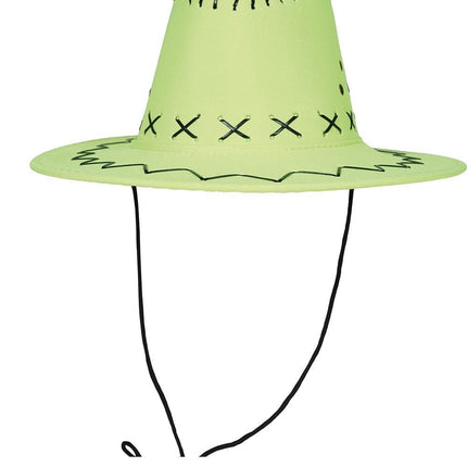 Cowboy Hoed Groen - Partywinkel - 8434077230299