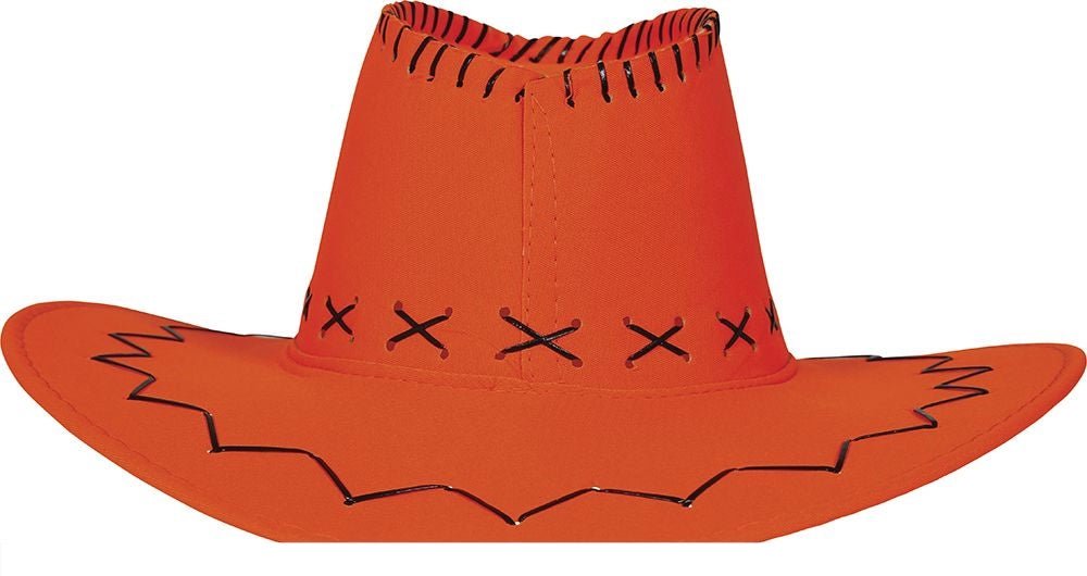 Cowboy Hoed Oranje - Partywinkel - 8434077230305