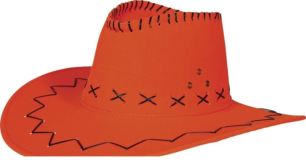 Cowboy Hoed Oranje - Partywinkel - 8434077230305