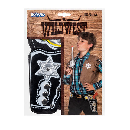 Cowboy Holster 18cm van Boland koop je bij Partywinkel