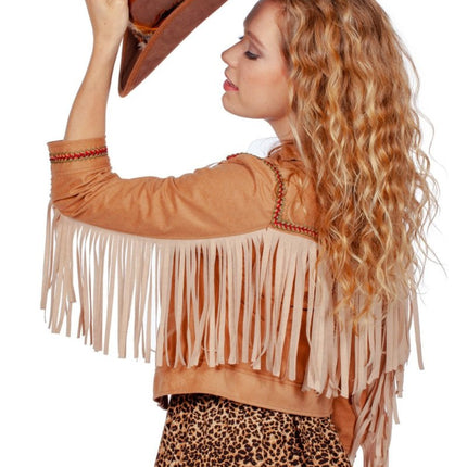Cowboy Jas Festival Dames van Wilbers & Wilbers koop je bij Partywinkel