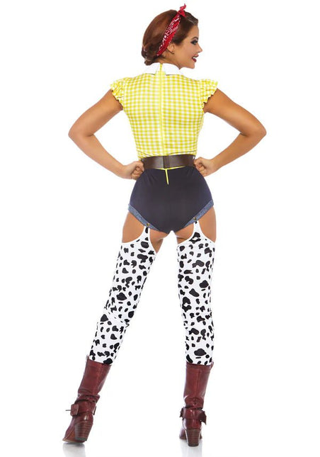 Cowboy Kostuum Dames Bodysuit Leg Avenue - Partywinkel - 714718534572