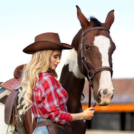 Cowboyhoed Bruin - Partywinkel - 8712026040978