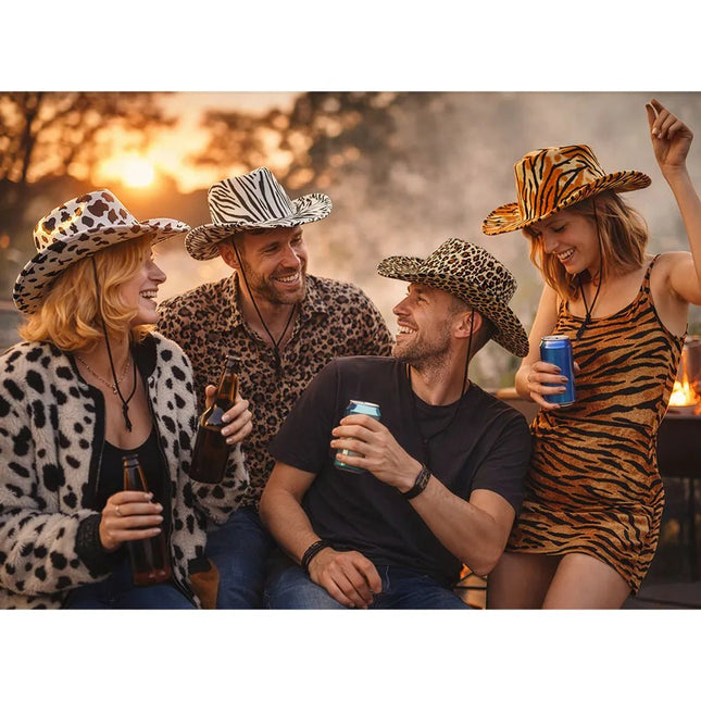 Cowboyhoed Wild tijger van Boland koop je bij Partywinkel