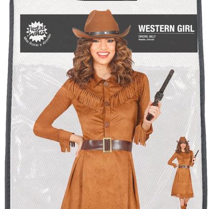 Cowgirl Jurk Dames van Fiestas Guirca koop je bij Partywinkel
