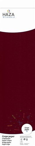 Carta crespa bordeaux (250x50cm)