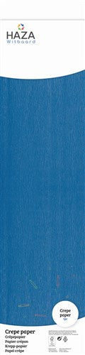 Carta crespa blu scuro (FSC, 250x50cm)