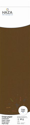 Carta crespa marrone scuro (250x50cm)