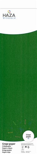 Carta crespa verde scuro (FSC, 250x50cm)