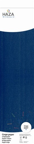 Carta crespa navy (250x50cm)