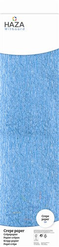 Carta crespa blu metallizzato (150x50cm)