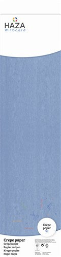 Carta crespa blu medio (250x50cm)