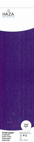 Carta crespa viola (FSC, 250x50cm)