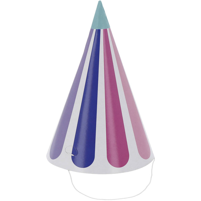 Cappelli da festa colorati da 16 cm 6 pezzi