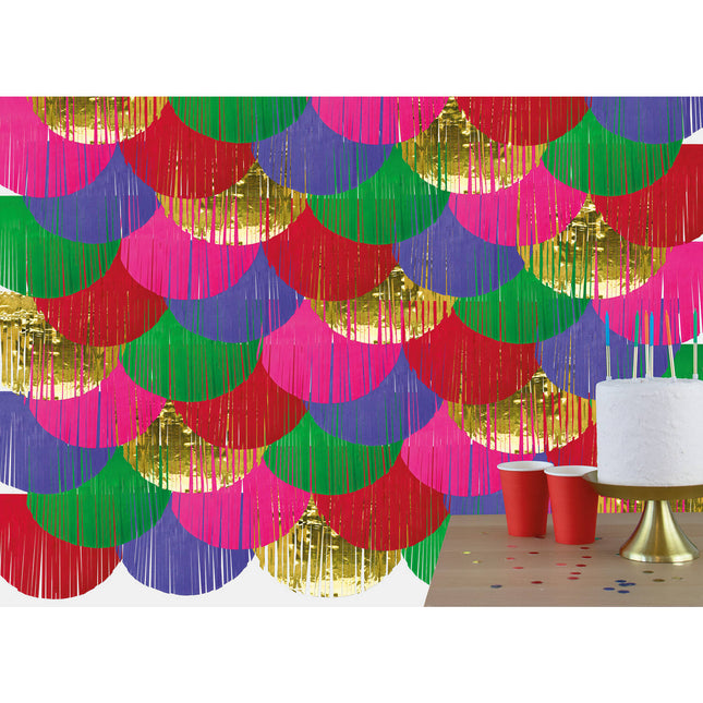 Decorazione murale colorata 2m