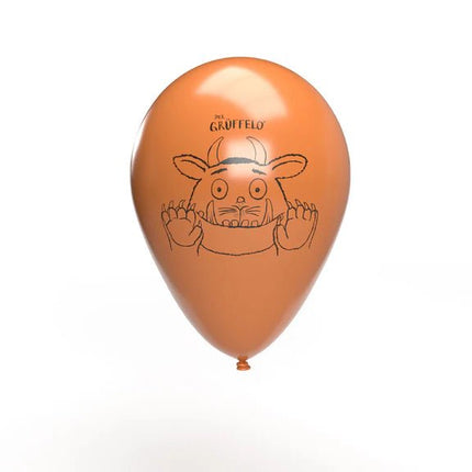 De Gruffalo Ballonnen Blauw Oranje 25cm 10st van VDV Benefit koop je bij Partywinkel