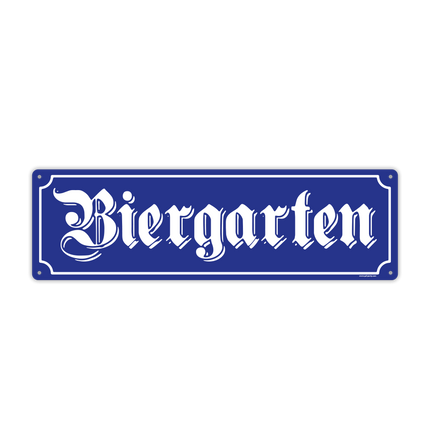 Cartello Oktoberfest per porta Biergarten 48 cm