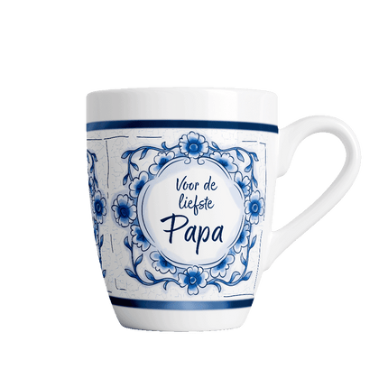 Tazza blu Delft - Papa
