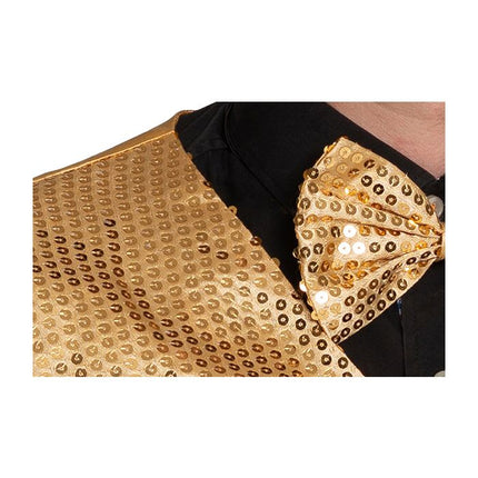 Cardigan + fiocco oro