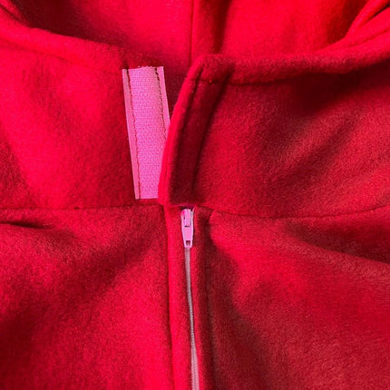 Costume divertente rosso