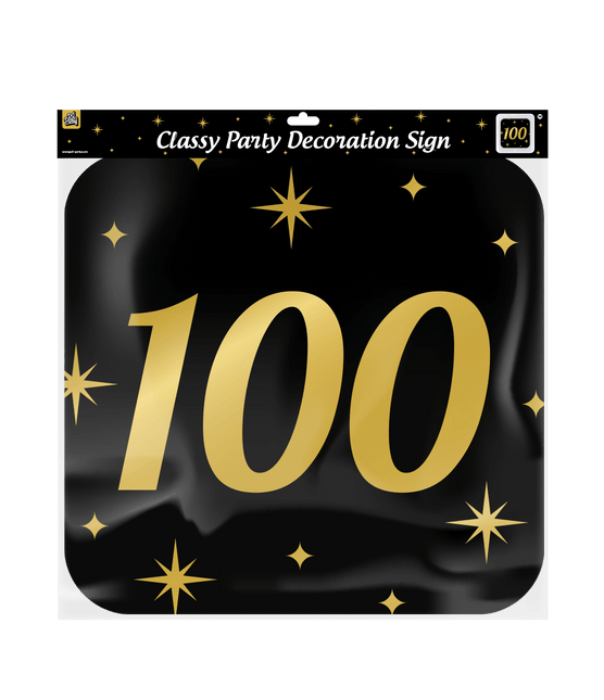 Deurbord 100 Jaar 50cm van Paper Dreams koop je bij Partywinkel