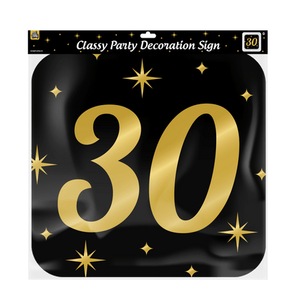 Deurbord 30 Jaar 50cm van Paper Dreams koop je bij Partywinkel