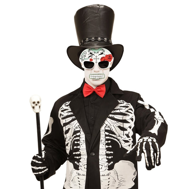 Dia De Los Muertos Bril van Widmann koop je bij Partywinkel