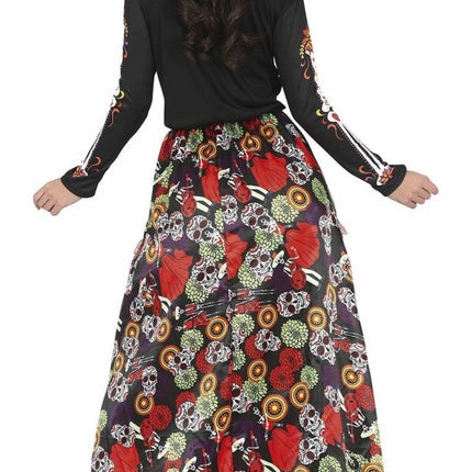 Dia De Los Muertos Jurk Dames van Fiestas Guirca koop je bij Partywinkel