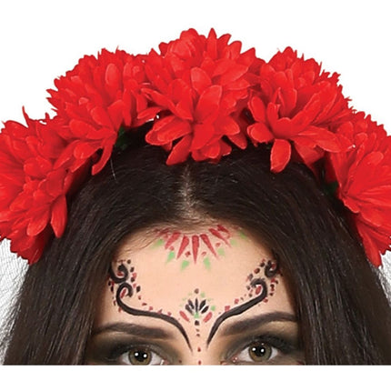 Dia De Los Muertos Jurk Dames van Fiestas Guirca koop je bij Partywinkel