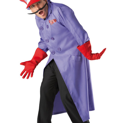 Costume da Dick Dastardly Wacky Races Uomo
