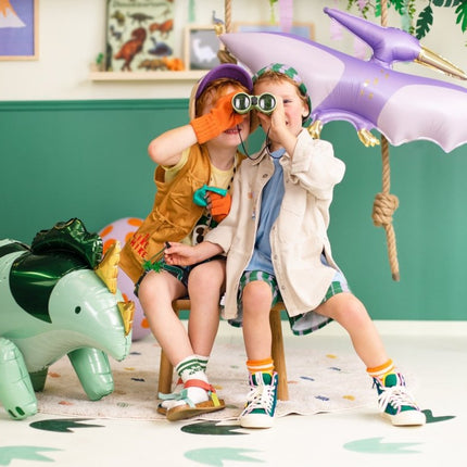 Dino Helium Ballon Leeg 115cm van Partydeco koop je bij Partywinkel