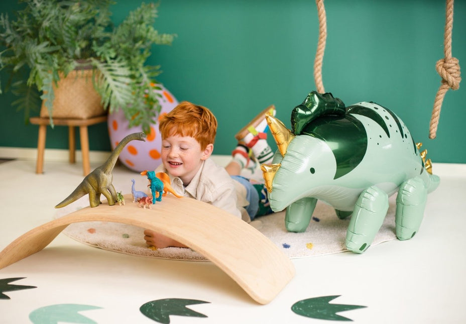 Dino Helium Ballon Leeg 93cm van Partydeco koop je bij Partywinkel