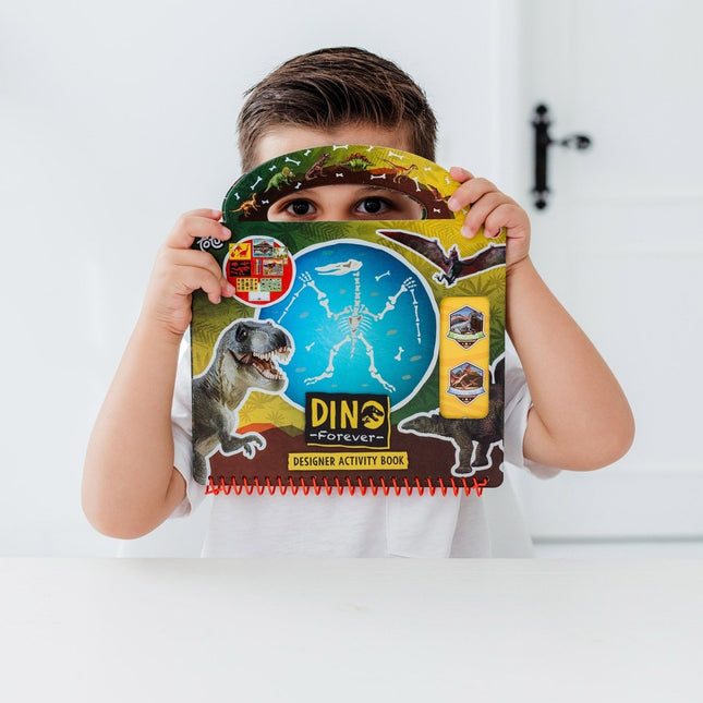 Dino Knutsel Boek 3 delig - Partywinkel - 8714274075115