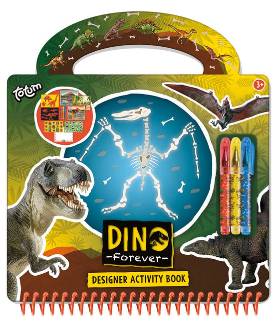 Dino Knutsel Boek 3 delig - Partywinkel - 8714274075115